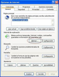 opcionesinternet